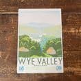 Wye Valley England British Railways - Metal Travel Wall Sign