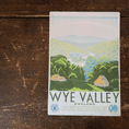 Wye Valley England British Railways - Metal Travel Wall Sign