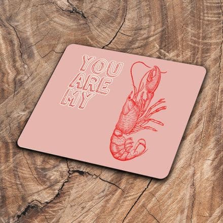 You Are My Lobster - Metal Personalised Art Wall Sign