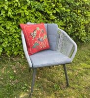 Aspen Anthracite Grey 4-Seater Garden Dining Table & Chairs Set