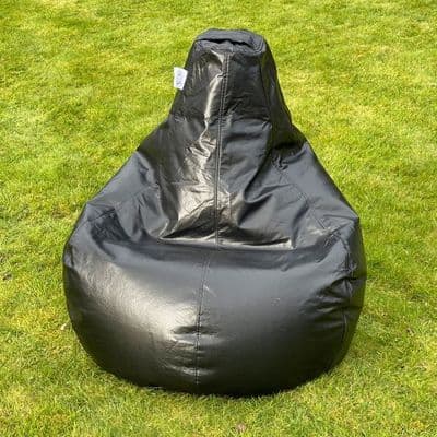 BONBON Bossa-Nova Pear Drop Faux Leather Beanbag