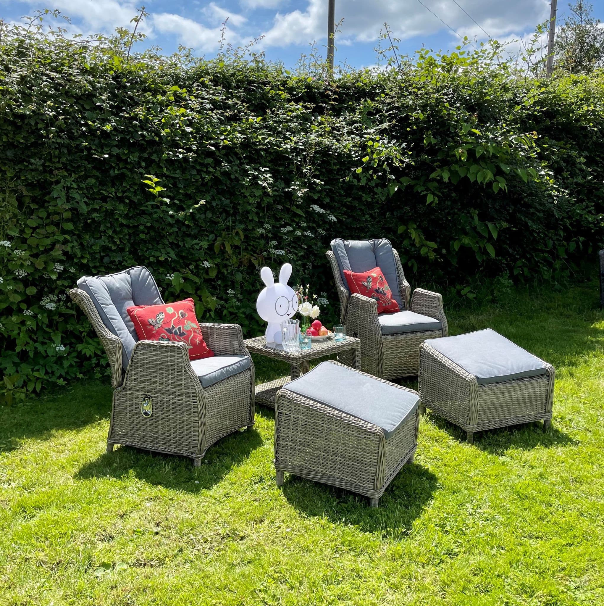 Deluxe Comfort Recliner Coffee Table Set