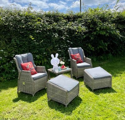 Deluxe Comfort Recliner Coffee Table  Set