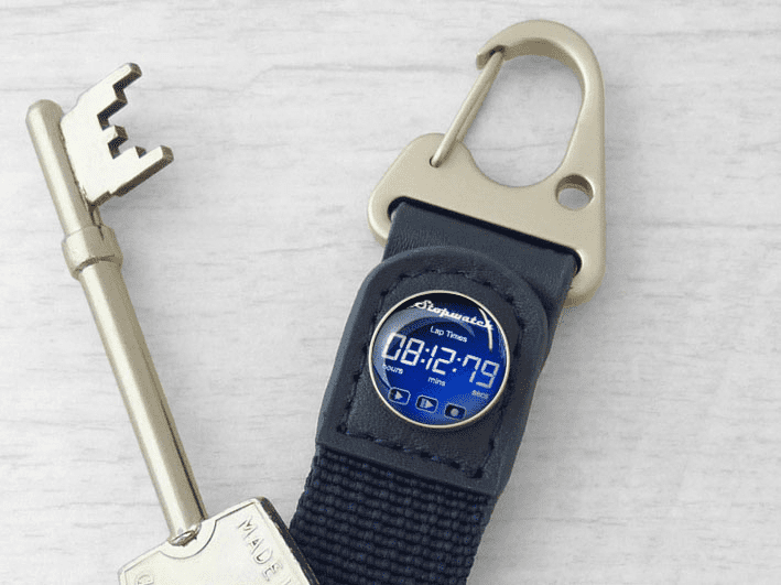 Personalised Stopwatch Keyring