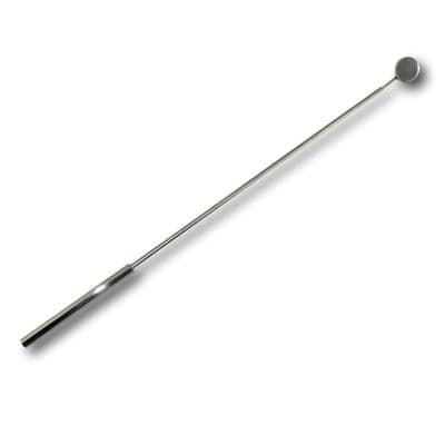 25mm slim mirror on straight shaft.