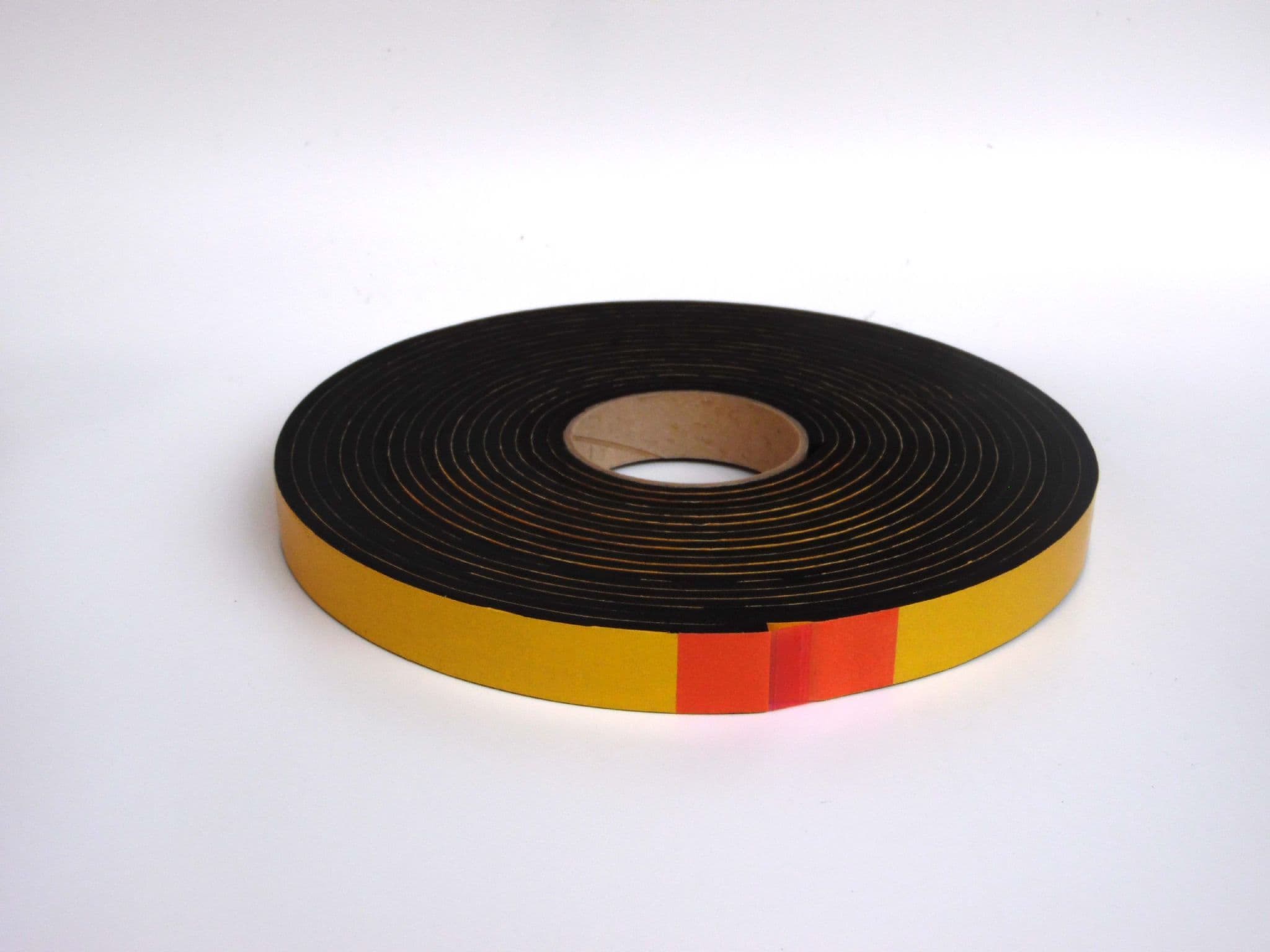 6mm Thick Self-Adhesive White EPDM Sponge Strip Available In Various W