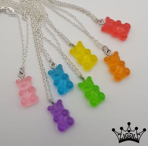 Assorted Gummy Bear Necklace