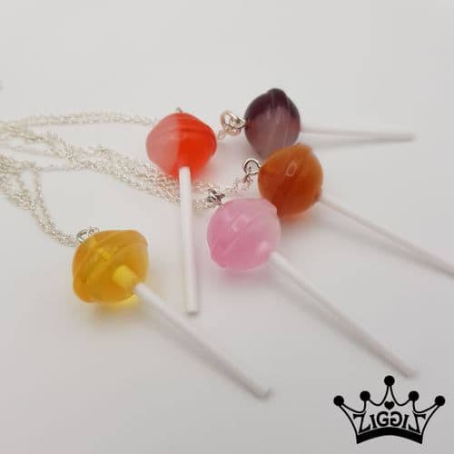 Assorted Lollipop Necklace