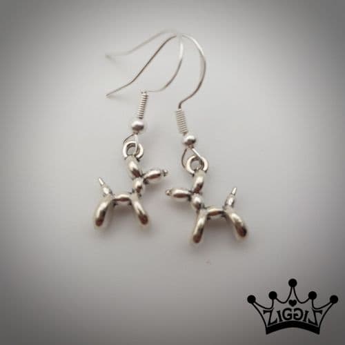 Balloon Dog Earrings