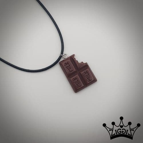 Chocolate Bar Necklace