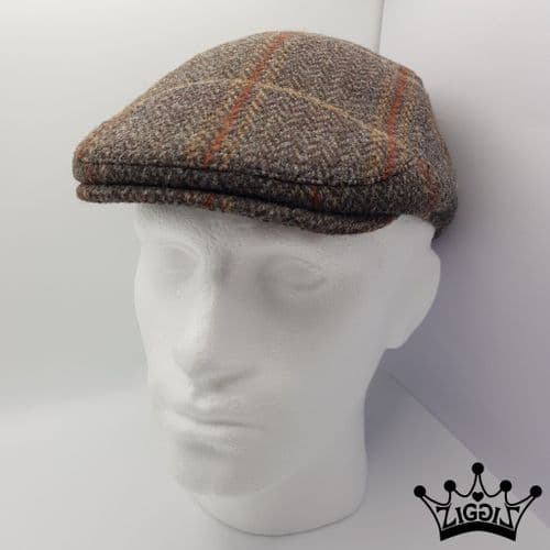 Classic Muliti Colour Check Flat Cap