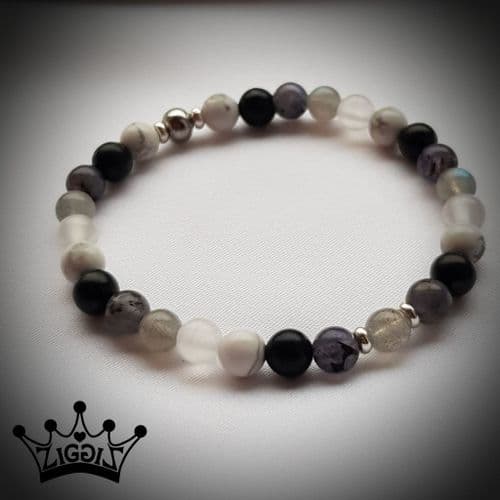 Natural Grey Bracelet