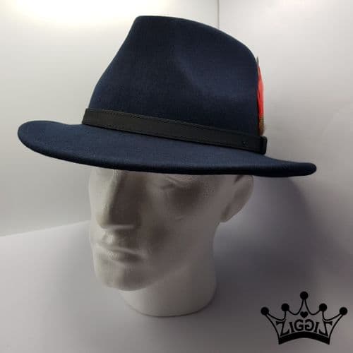 Navy Fedora