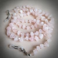 Rose Quartz Glasses Chain