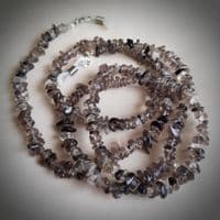 Smokey Quartz Glasses Chain