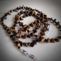 Tiger's Eye Glasses Chain