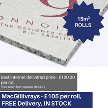 Cloud 9 Connisseur - Super Luxury 10mm carpet underlay - 15m² rolls