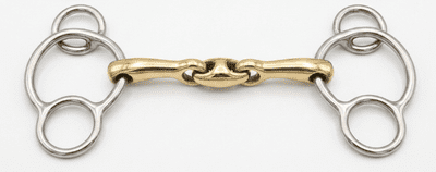 10mm Double Jointed Universal  Gag Bit