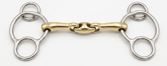 10mm Double Jointed Universal  Gag Bit