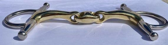 10mm  Full Cheek Snaffle 10cm Pony Cheek