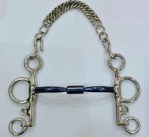 10mm  sweet iron comfort barrel pelham