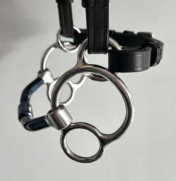 Leather curb strap
