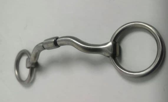 Loose Ring Tongue Relief Forward Tilted Comfort Barrel