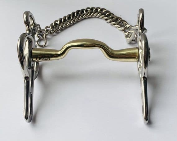 Pony Liverpool Bit Ported Mouthpiece 12mm