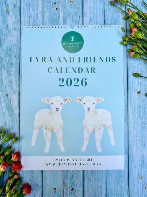 2026 LYRA AND FRIENDS WALL CALENDAR