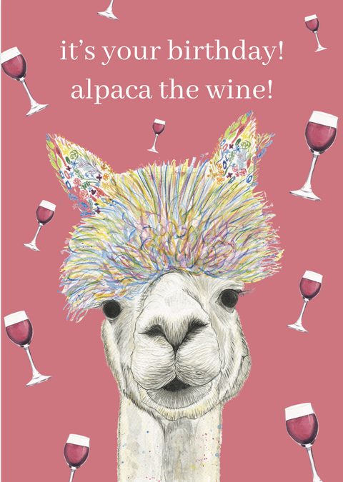 ALPACA THE WINE ECO CARD