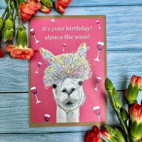 ALPACA THE WINE ECO CARD