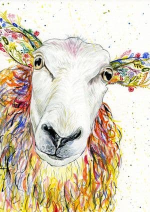 BAA-BARA THE SHEEP SIGNED PRINT