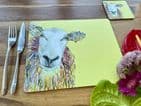 BAABARA THE SHEEP LUXURY CORK PLACEMAT