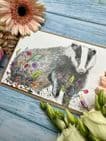 BEATRIX THE BADGER ECO-CARD