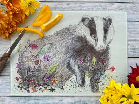 BEATRIX THE BADGER ECO-CHOPPING BOARD