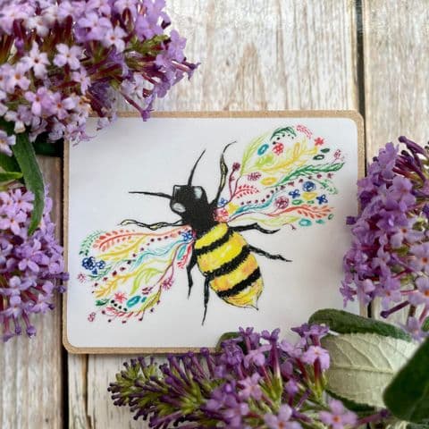 BEE FRIENDLY ECO FRIDGE MAGNET