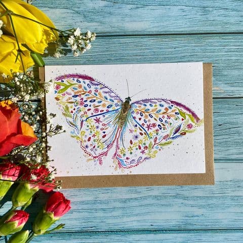 BLOSSOM THE BUTTERFLY ECO-CARD