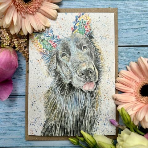 BLUE THE DOG ECO-CARD