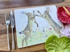 BOXING HARES LUXURY CORK PLACEMAT