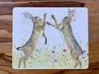 BOXING HARES LUXURY CORK PLACEMAT