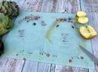 BUBBLE AND SQUEAK - GUINEA PIGS ECO-CHOPPING BOARD