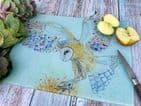 BUNTY THE BARN OWL CHOPPING BOARD