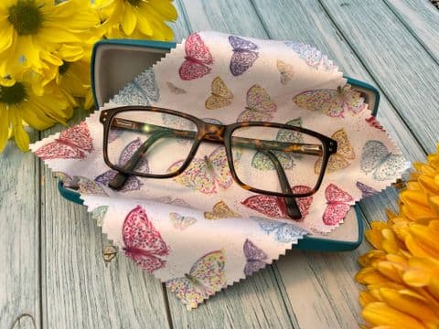 BUTTERFLIES LENS CLOTH