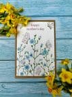 BUTTERFLY AND FLOWERS MOTHERS DAY ECO-CARD