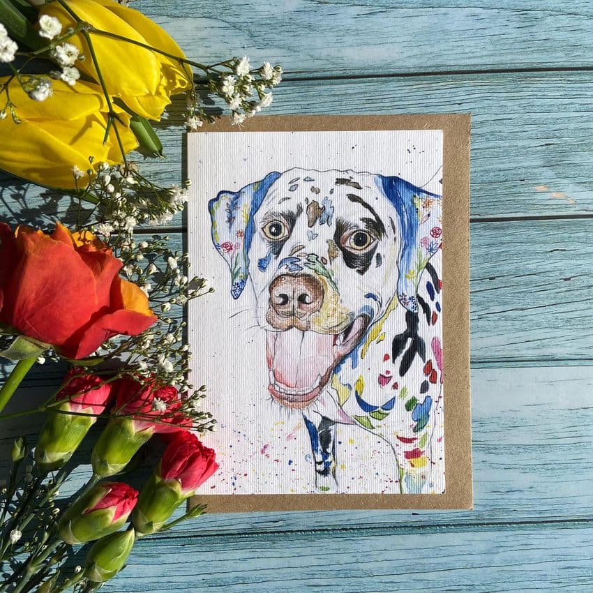 CHARLIE THE DALMATION ECO-CARD