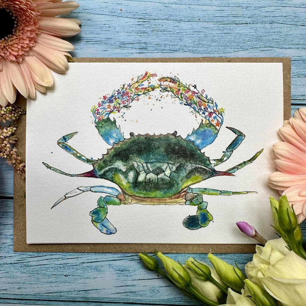 CLAUDE THE CRAB ECO CARD