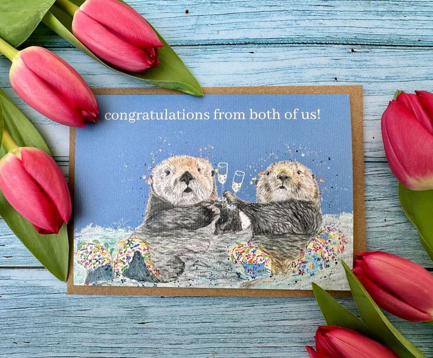 CONGRATULATIONS FROM THE BOTH OF US ECO CARD
