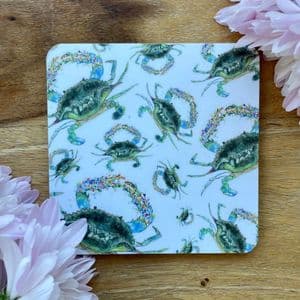 CRAB LUXURY CORK COASTER