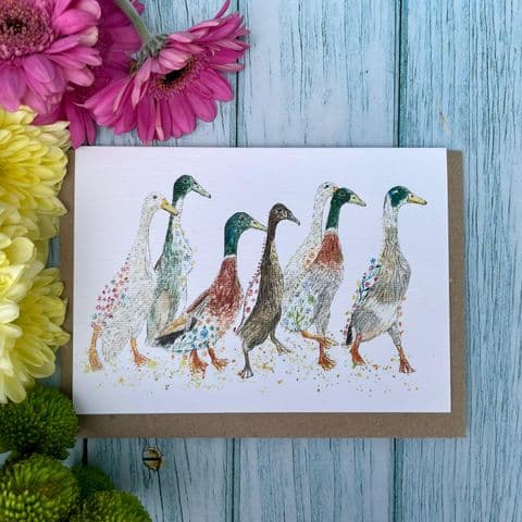DUCKS IN A ROW ECO-CARD