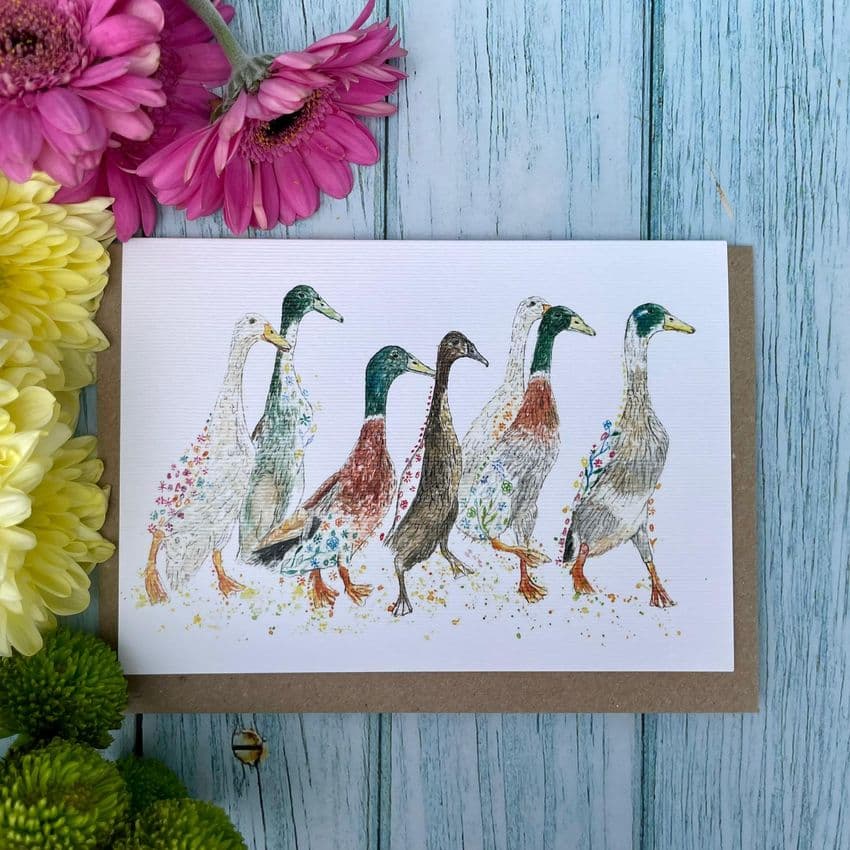 DUCKS IN A ROW ECO-CARD